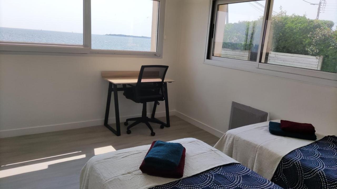 Appartement T3 De 74M2 Tres Lumineux Vue Panoramique Mer Et Plages Concarneau Exterior photo