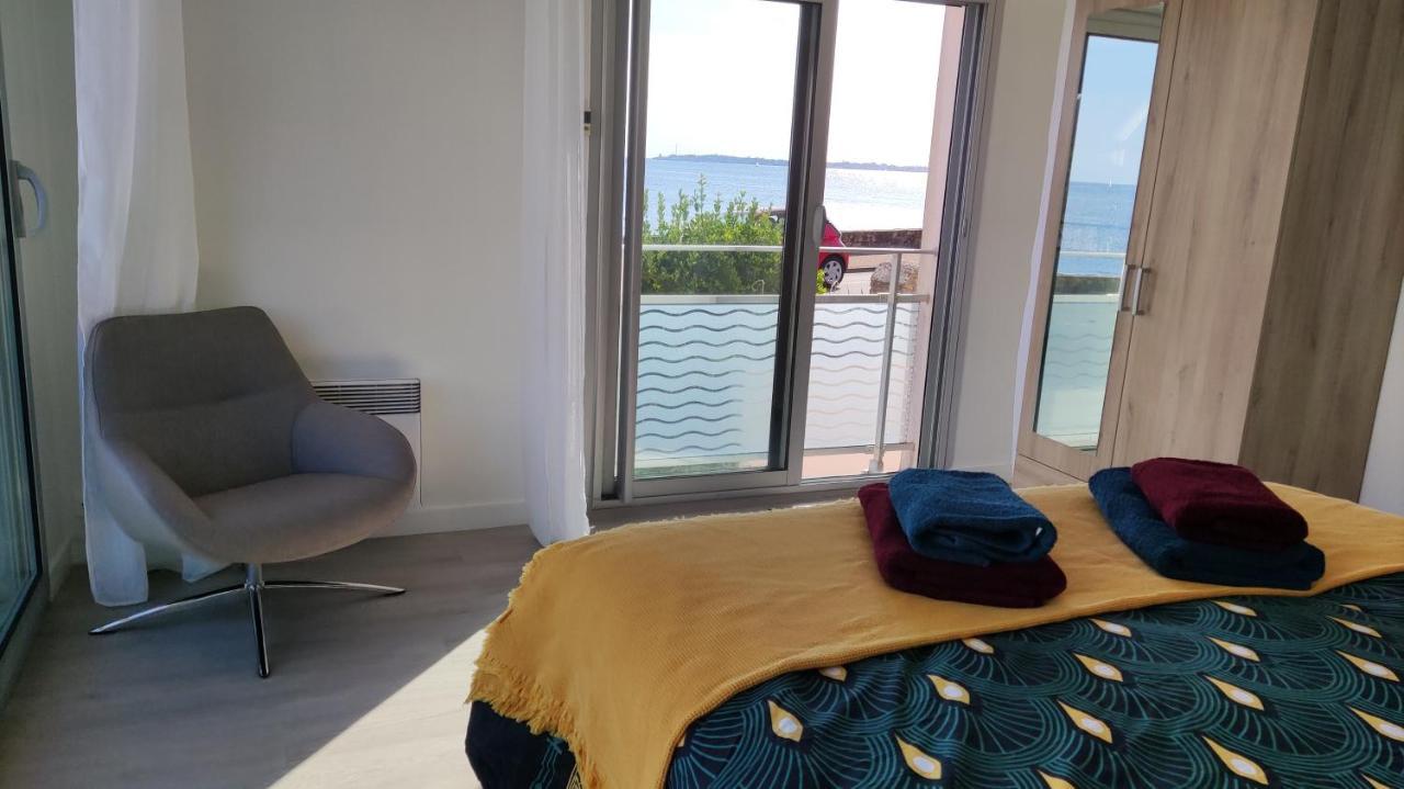 Appartement T3 De 74M2 Tres Lumineux Vue Panoramique Mer Et Plages Concarneau Exterior photo