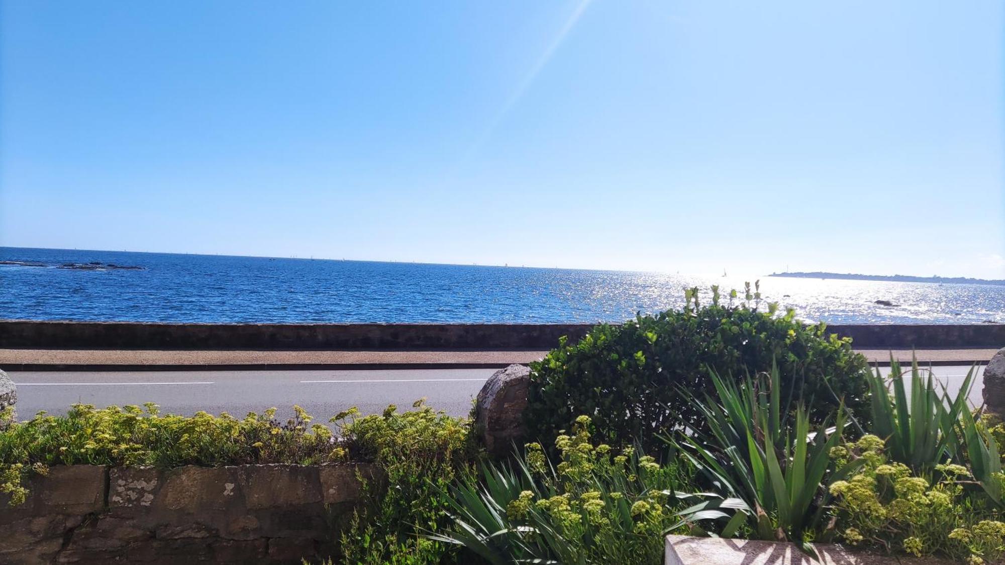 Appartement T3 De 74M2 Tres Lumineux Vue Panoramique Mer Et Plages Concarneau Exterior photo