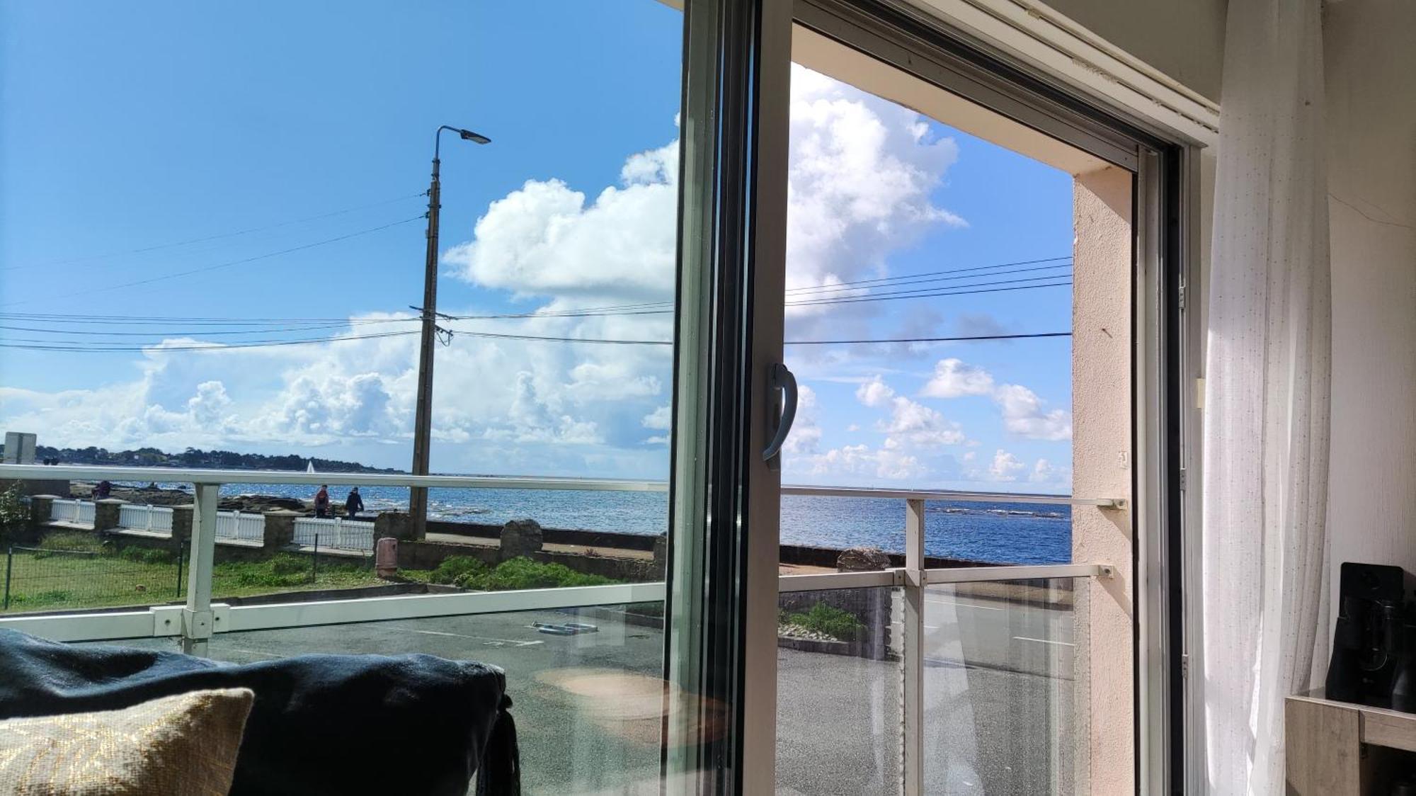 Appartement T3 De 74M2 Tres Lumineux Vue Panoramique Mer Et Plages Concarneau Exterior photo